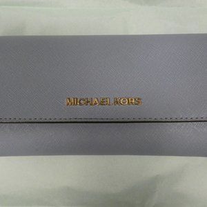 Michael Kors Trifold Wallet - Blue